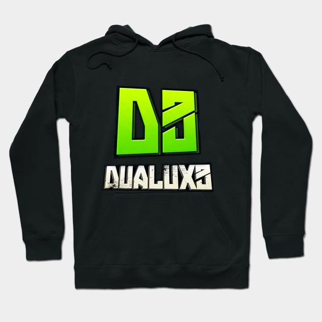 DUALUX3 Tee Hoodie by Dualux3